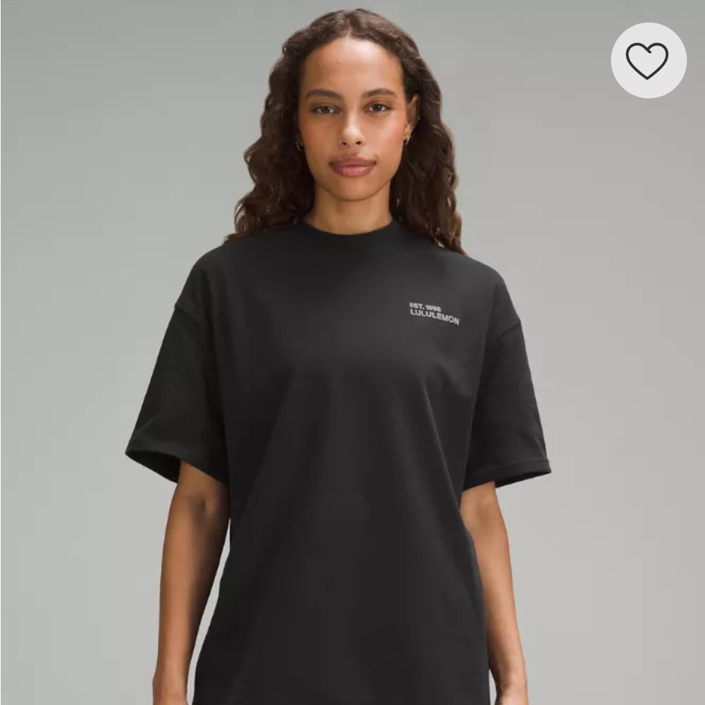 Lululemon Brushed Heavyweight Cotton Crewneck T-Shirt